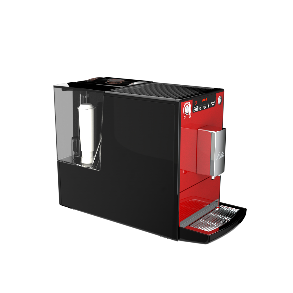 Caffeo® Solo® Kaffeevollautomat, Chili-red | Melitta® Online Shop