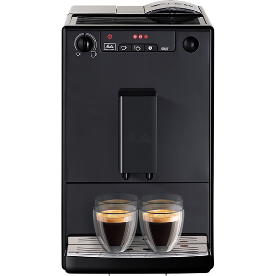 Caffeo® Solo® Kaffeevollautomat, pure black | Melitta® Online Shop