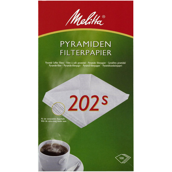 Melitta® Pyramiden-Filterpapier 202