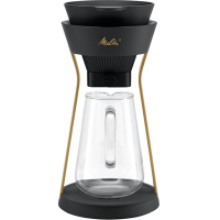 Melitta® AMANO Kaffeebereiter, schwarz-gold