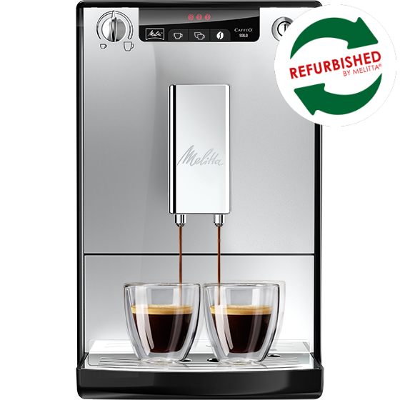 Melitta® silber-schwarz Online (Refurbished) Shop Solo® | Caffeo® Kaffeevollautomat,
